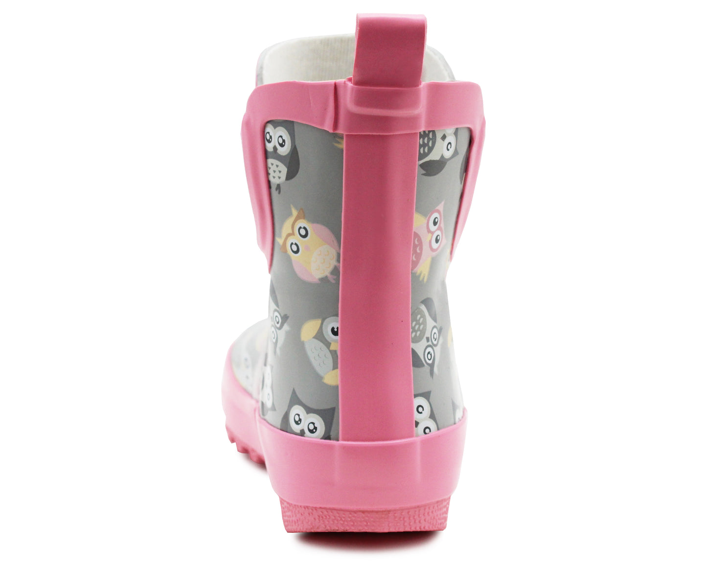Girls Kids Wellington Boots Infant Toddlers Ankle Boot Wellies Elastic Waterproof Puddle Rain Boots