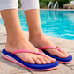 Womens Flip Flops Lightweight Toe Post Sandals Ladies Beach Summer Pool Shoe Wedge Thong Sandal