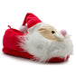 Mens Santa Christmas Slippers Father Christmas Plush Novelty Slippers Slip On Fancy Dress Fun Festive Xmas House Shoes