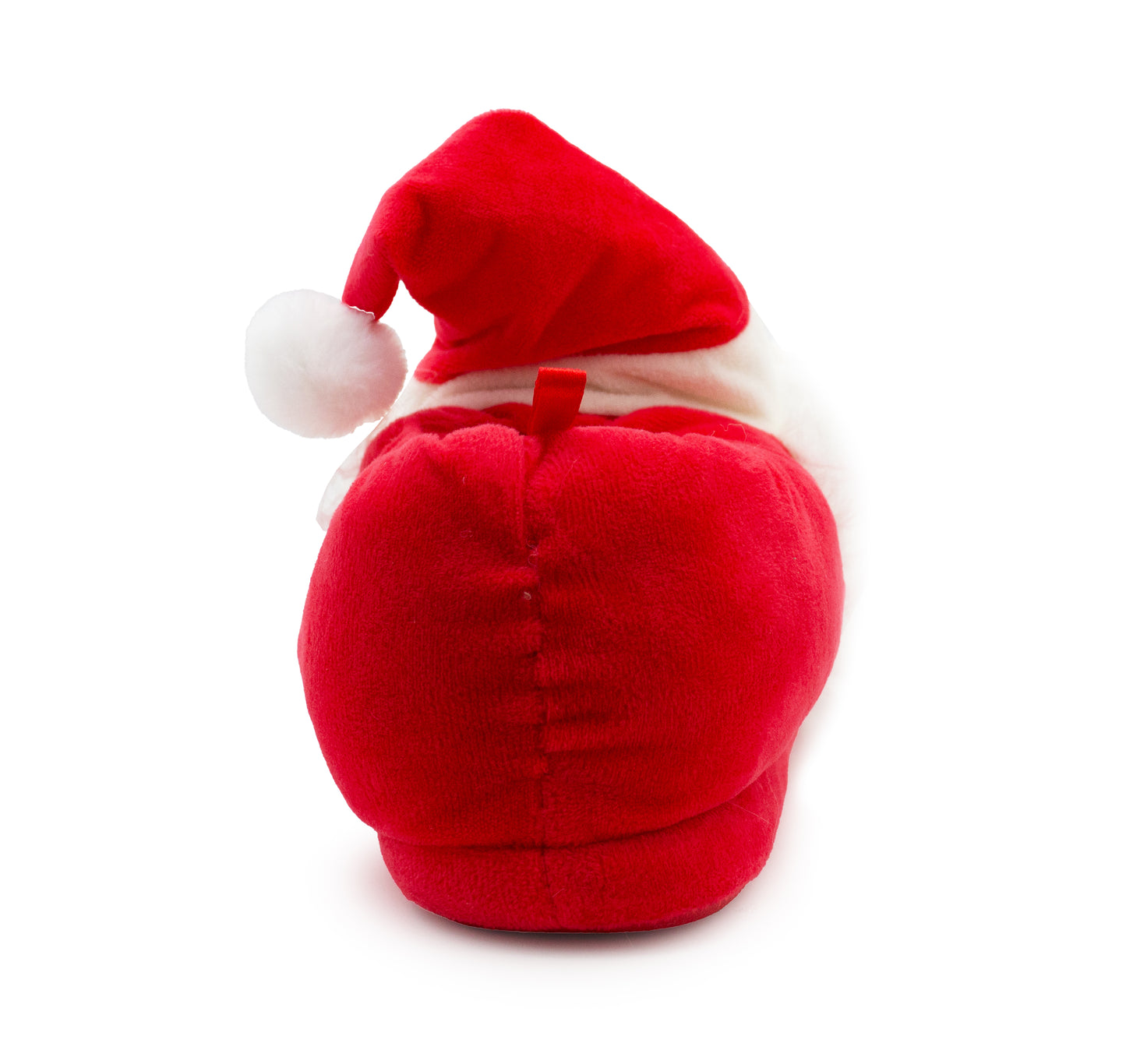 Mens Santa Christmas Slippers Father Christmas Plush Novelty Slippers Slip On Fancy Dress Fun Festive Xmas House Shoes