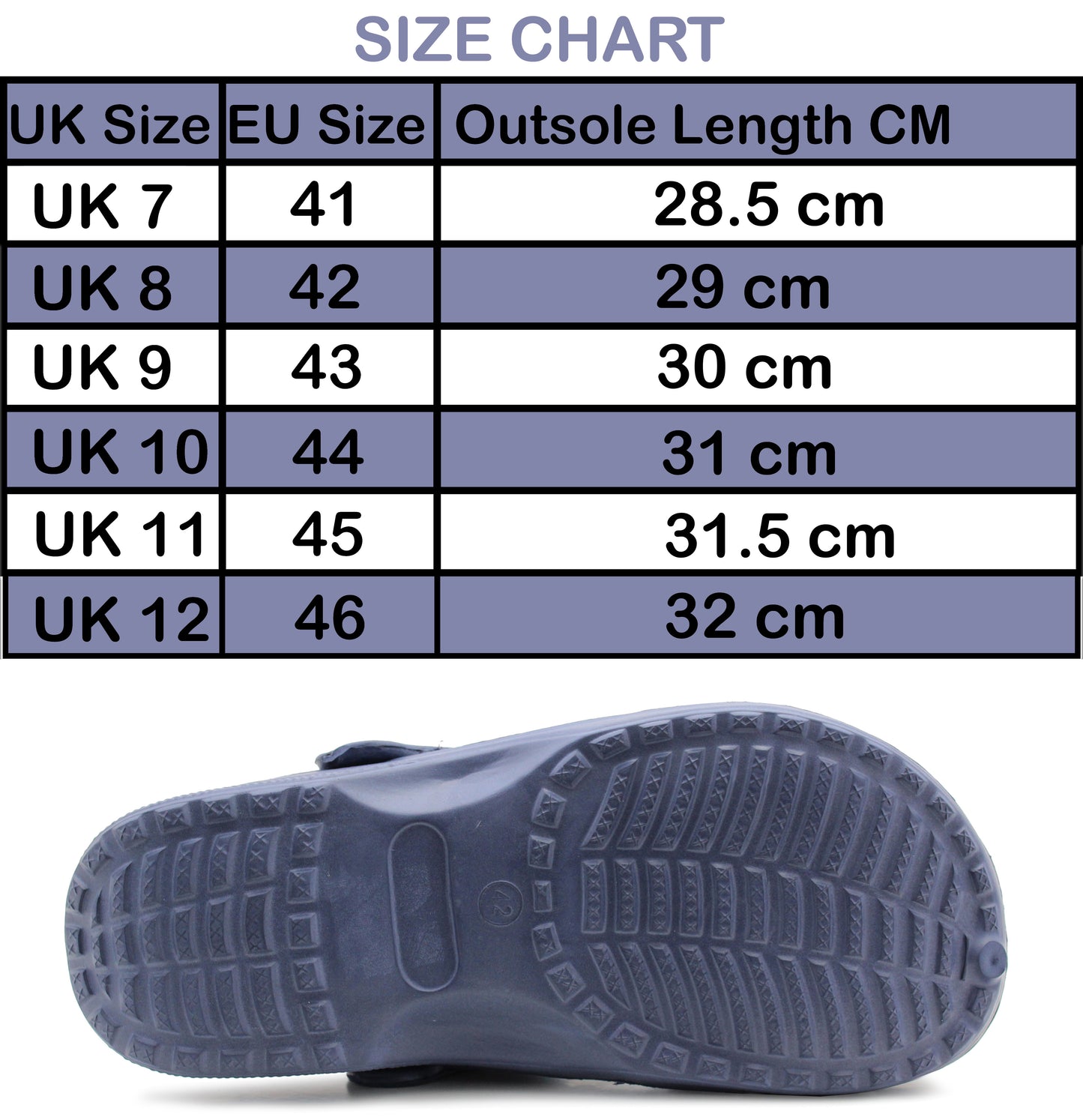 Mens Lightweight Blue EVA Clogs Breathable Slip On Garden Beach Hospital Nurse Kitchen Water Shoes Mules Sandals