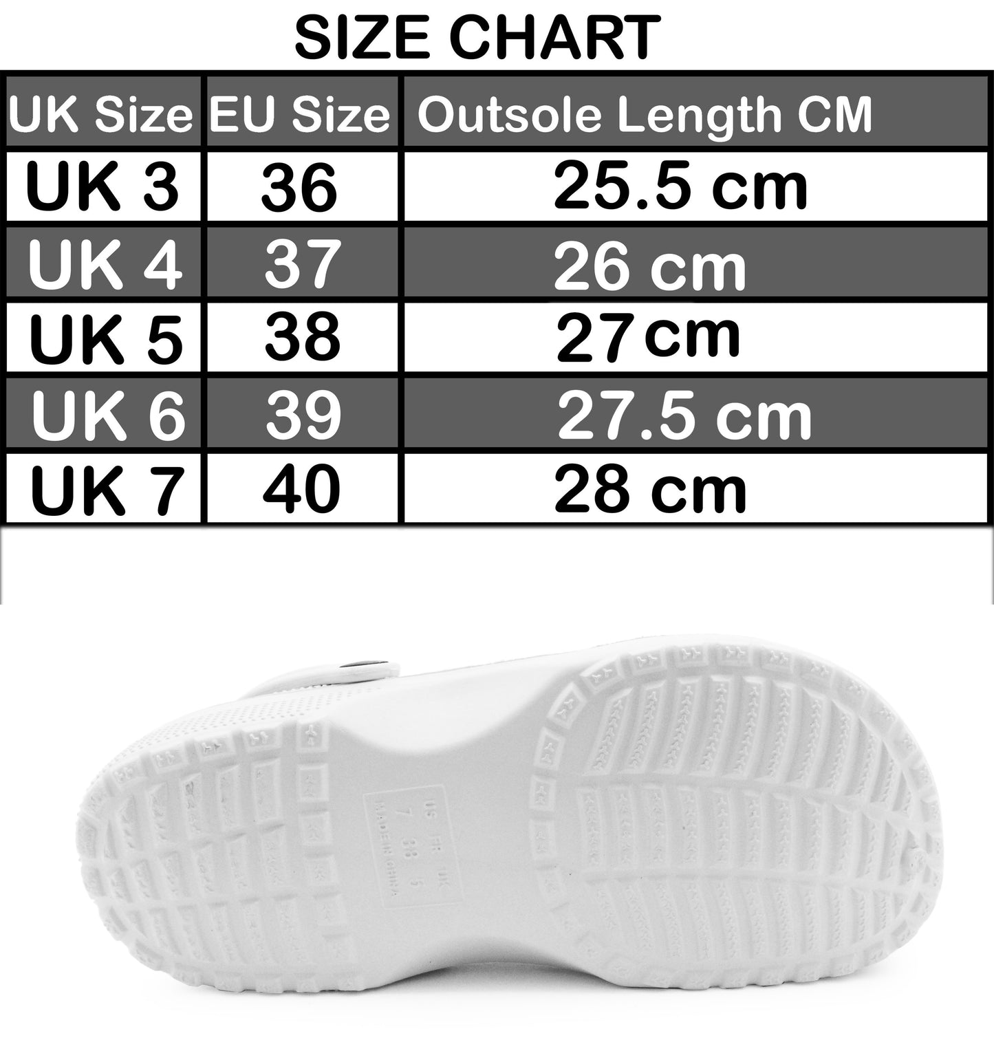 Womens Lightweight White EVA Clogs Slip On Breathable Adjustable Strap Garden Beach Hospital Nurse Kitchen Water Shoes Sandals