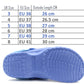 Womens Warm Fur Lined Thermal Blue Garden Clogs Lightweight EVA Slip On Slippers Kitchen Nurse Indoor House Shoes Sandals