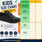Boys Touch Fasten Trainers Kids Easy Close PE School Shoes Black Uniform Sneakers