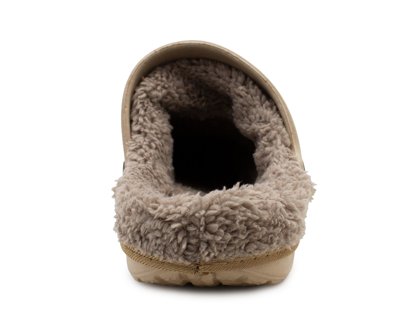 Womens Clogs Warm Fur Lined Thermal Garden Clogs Lightweight EVA Slip On Slippers Kitchen Nurse Indoor House Shoes Sandals Gold