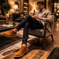 Mens Suede Leather Chukka Boots Lace Up Desert Boots Smart Casual Ankle Shoes