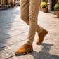Mens Suede Leather Chukka Boots Lace Up Desert Boots Smart Casual Ankle Shoes