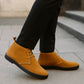 Mens Tan Suede Desert Boots Smart Casual Lace-Up Chukka Boots with Rubber Sole