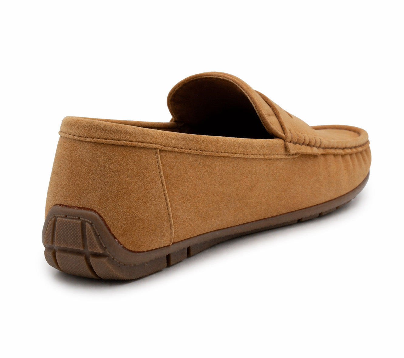 Men's Faux Suede Leather Penny Loafers Smart Casual Slip On Driving Shoes