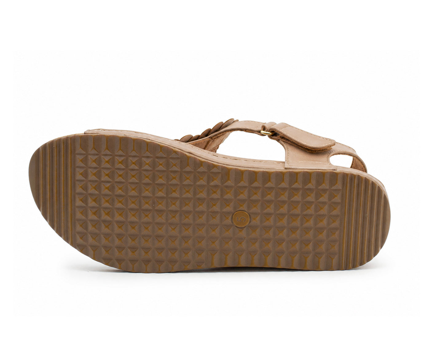 Womens Adjustable Sandals Ladies Low Wedge T-Bar Summer Beach Walking Shoes