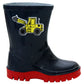 Boys Childrens Kids Infants Mid Calf Waterproof Wellington Wellies Rain Puddle Boots