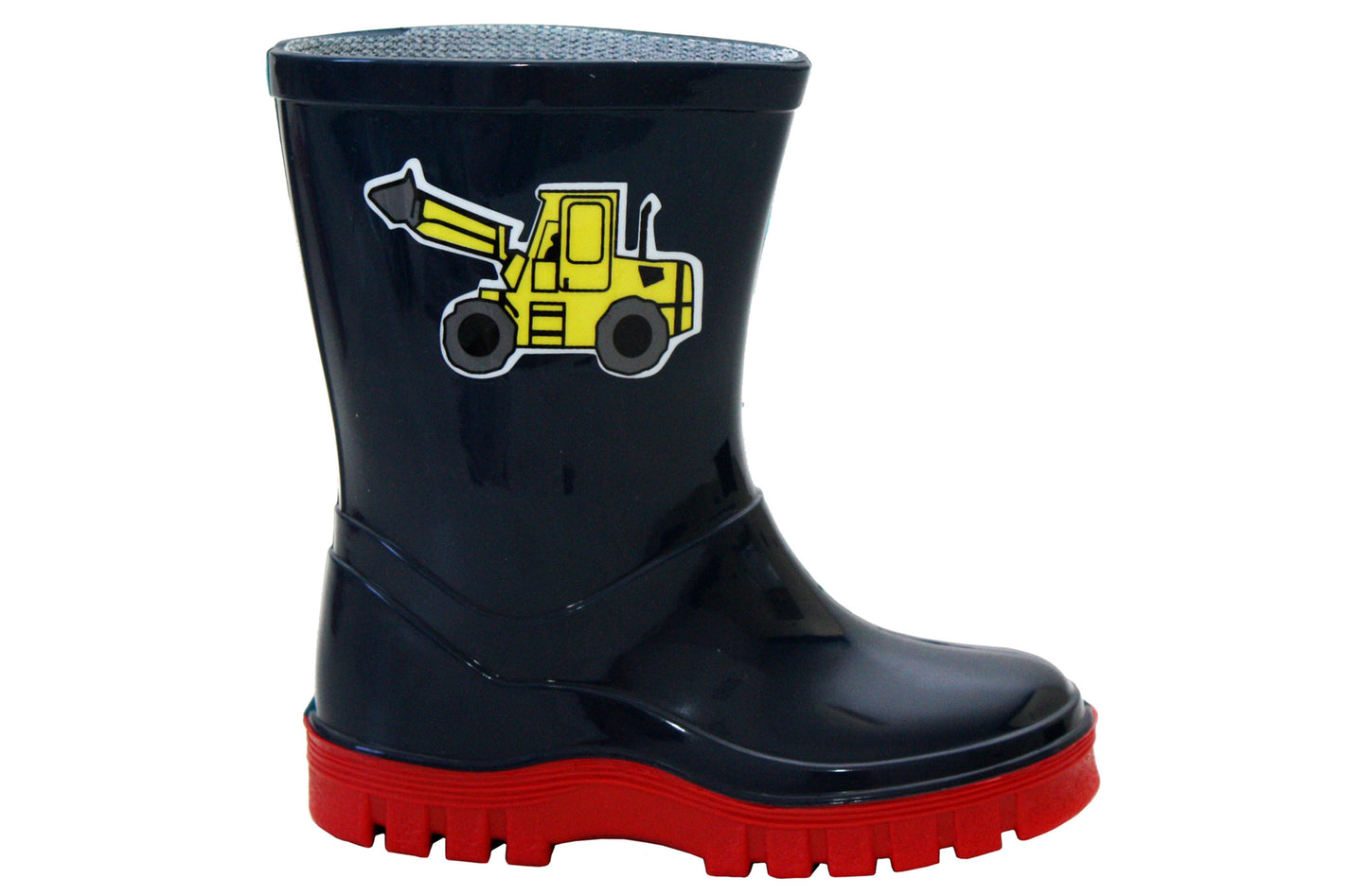 Boys Childrens Kids Infants Mid Calf Waterproof Wellington Wellies Rain Puddle Boots