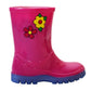 Girls Childrens Kids Infants Mid Calf Waterproof Wellington Wellies Rain Puddle Boots