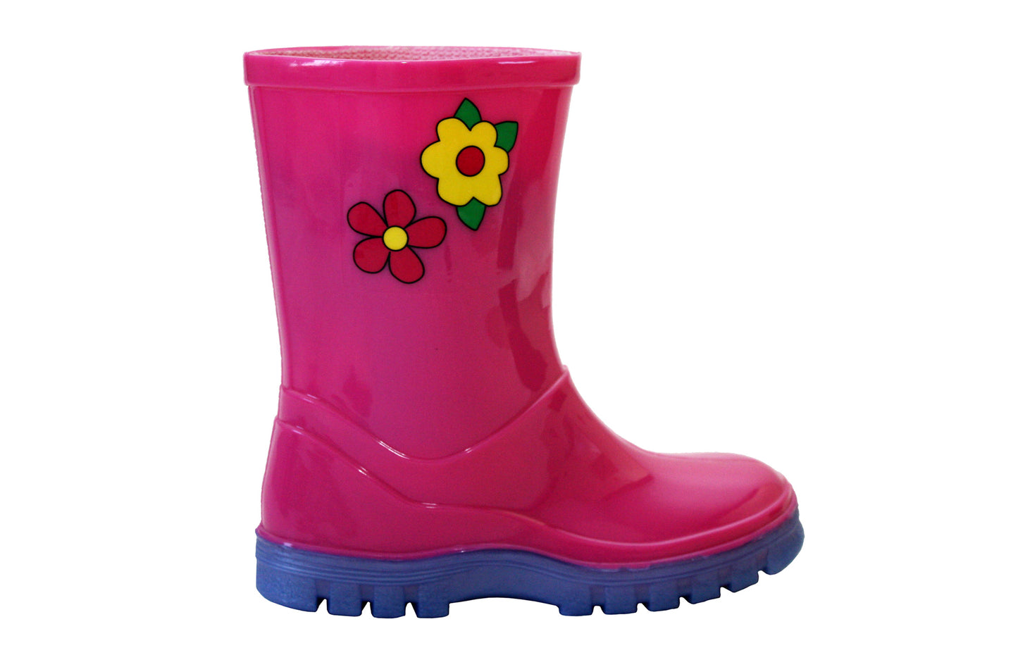 Girls Childrens Kids Infants Mid Calf Waterproof Wellington Wellies Rain Puddle Boots