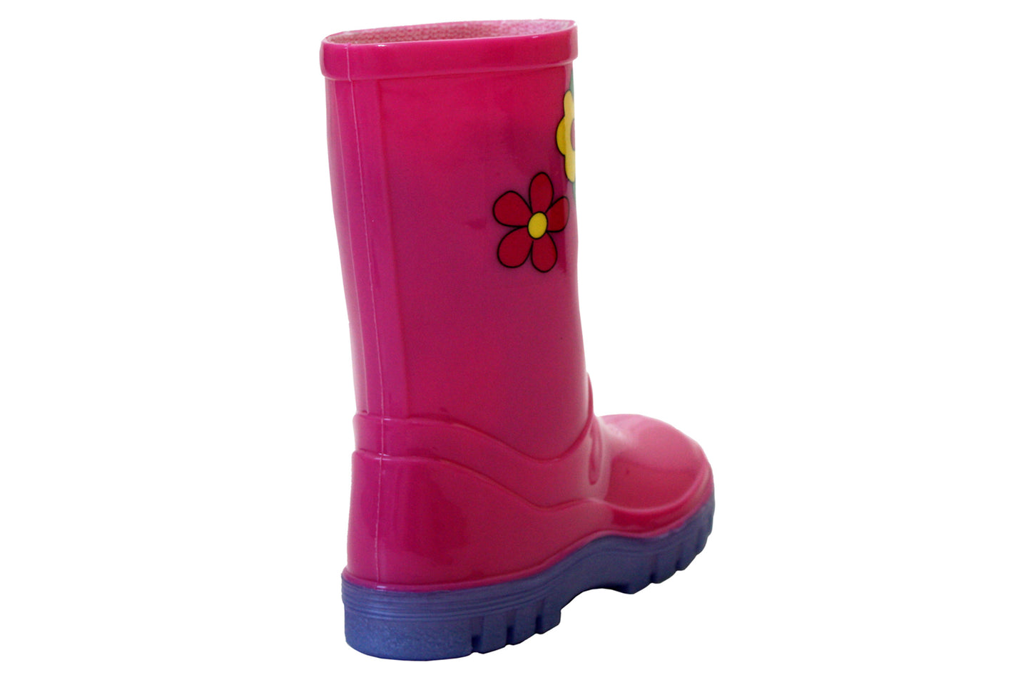 Girls Childrens Kids Infants Mid Calf Waterproof Wellington Wellies Rain Puddle Boots