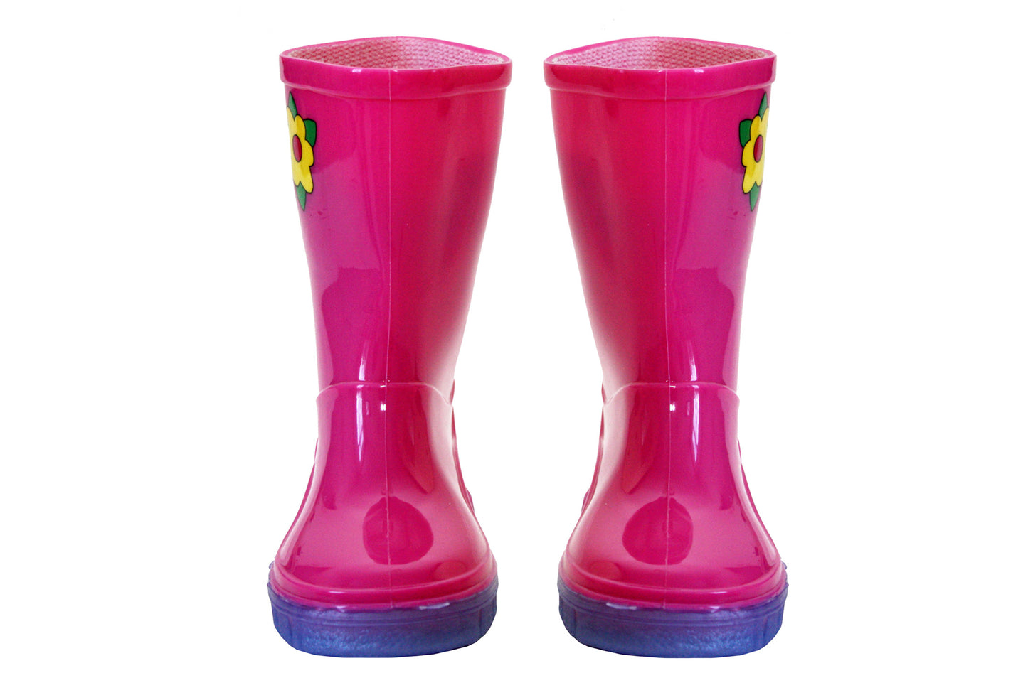 Girls Childrens Kids Infants Mid Calf Waterproof Wellington Wellies Rain Puddle Boots