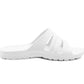 Mens White Sliders EVA Lightweight Pool Slides Summer Beach Shower Bathroom House Slipper Mules Sandals Flip Flops