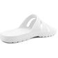 Mens White Sliders EVA Lightweight Pool Slides Summer Beach Shower Bathroom House Slipper Mules Sandals Flip Flops
