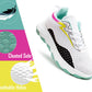 Womens Breathable Mesh Trainers Lace Up Ladies Casual Flat Walking Active Running Gym Sneaker Pumps Fashion Trainers