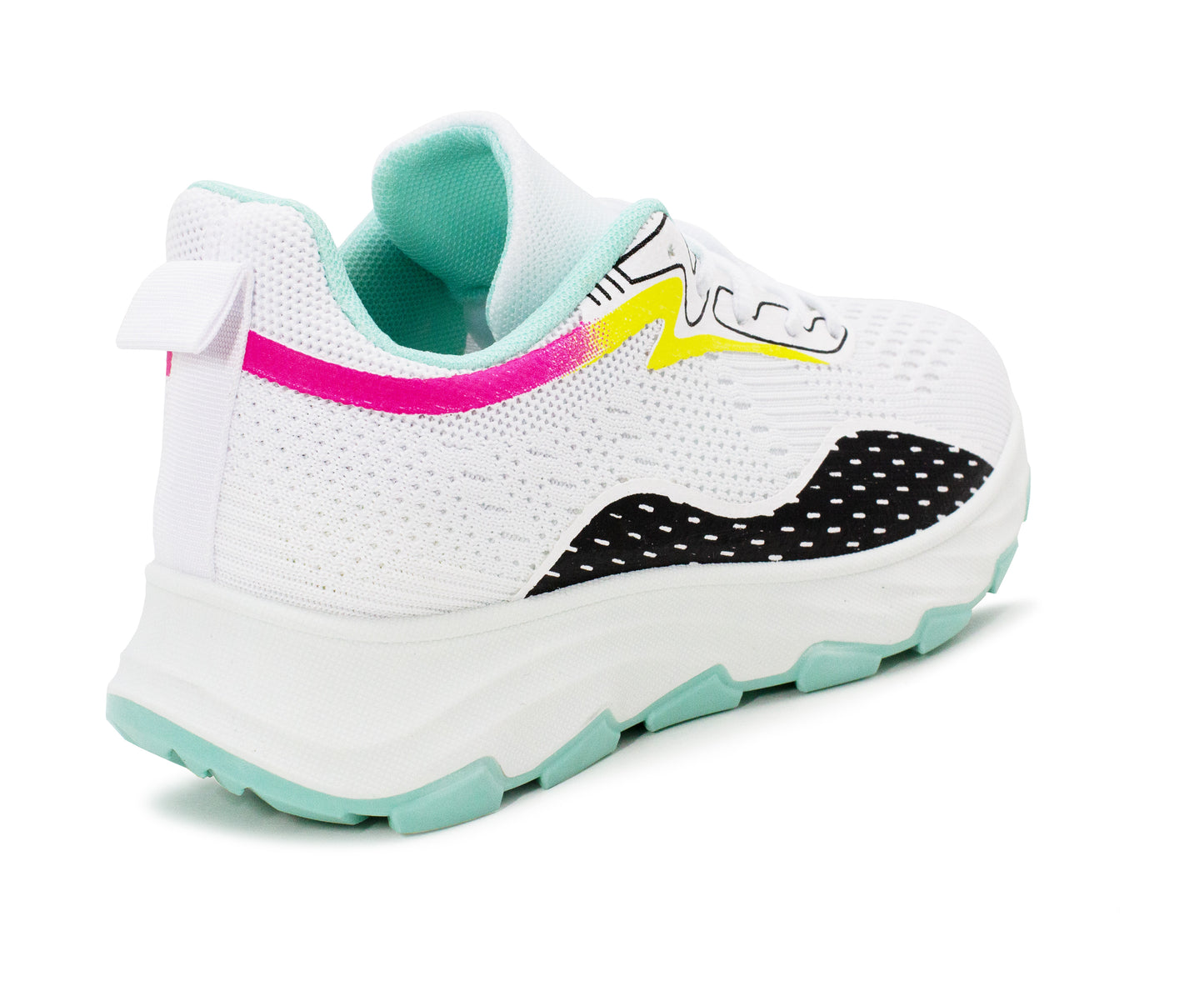 Womens Breathable Mesh Trainers Lace Up Ladies Casual Flat Walking Active Running Gym Sneaker Pumps Fashion Trainers