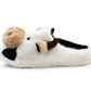 Womens Cow Novelty Slippers Character Plush Festive Fun Christmas Slipper Mules