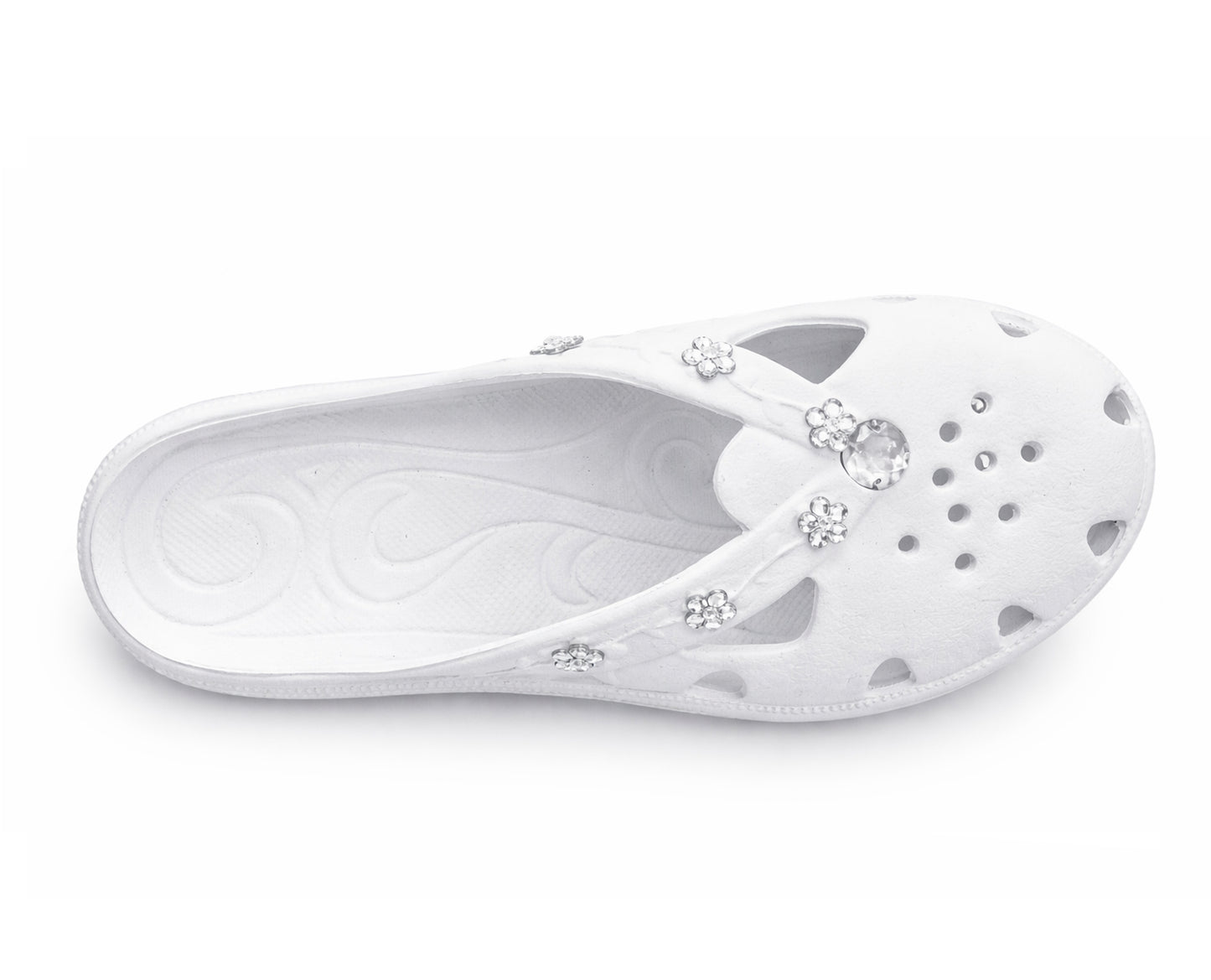 Womens Lightweight Clogs Slip On Backless Breathable Ladies Summer Sandals EVA Quick Dry Beach Pool Slide Mule Slippers
