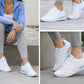 Womens Lightweight Breathable Trainers Ladies Lace Up Comfortable Walking Running Shoes