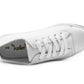 Womens Canvas Trainers White Lace Up Baseball Sneakers Ladies Flat Low Top Fashion Trainer Pumps