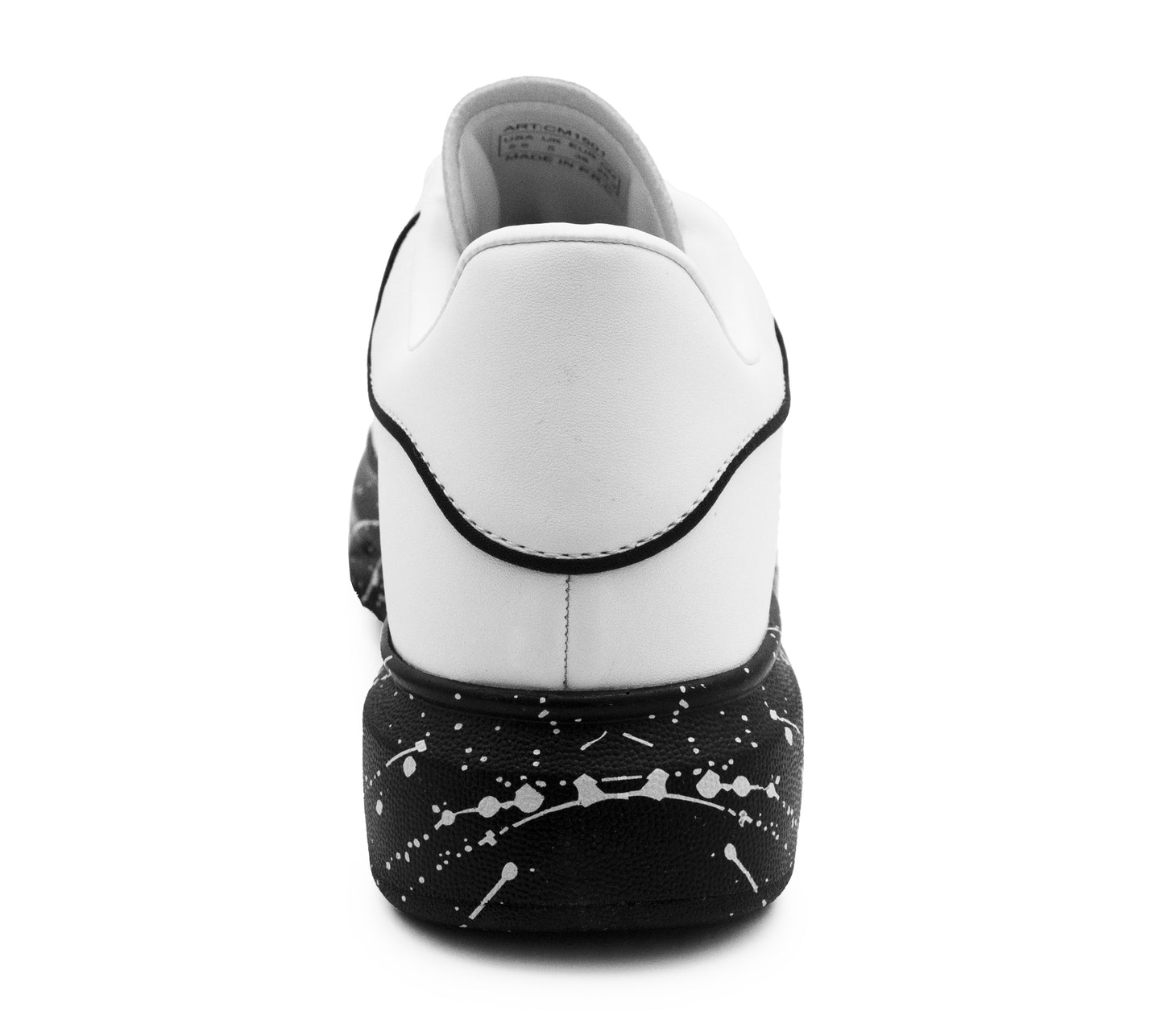 Womens Platform Trainers Ladies Lace Up Chunky Sole Casual Low Top Fashion Sneakers White Black