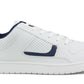 Mens Lace Up Casual Flat Fashion Gym Sneaker White Trainers