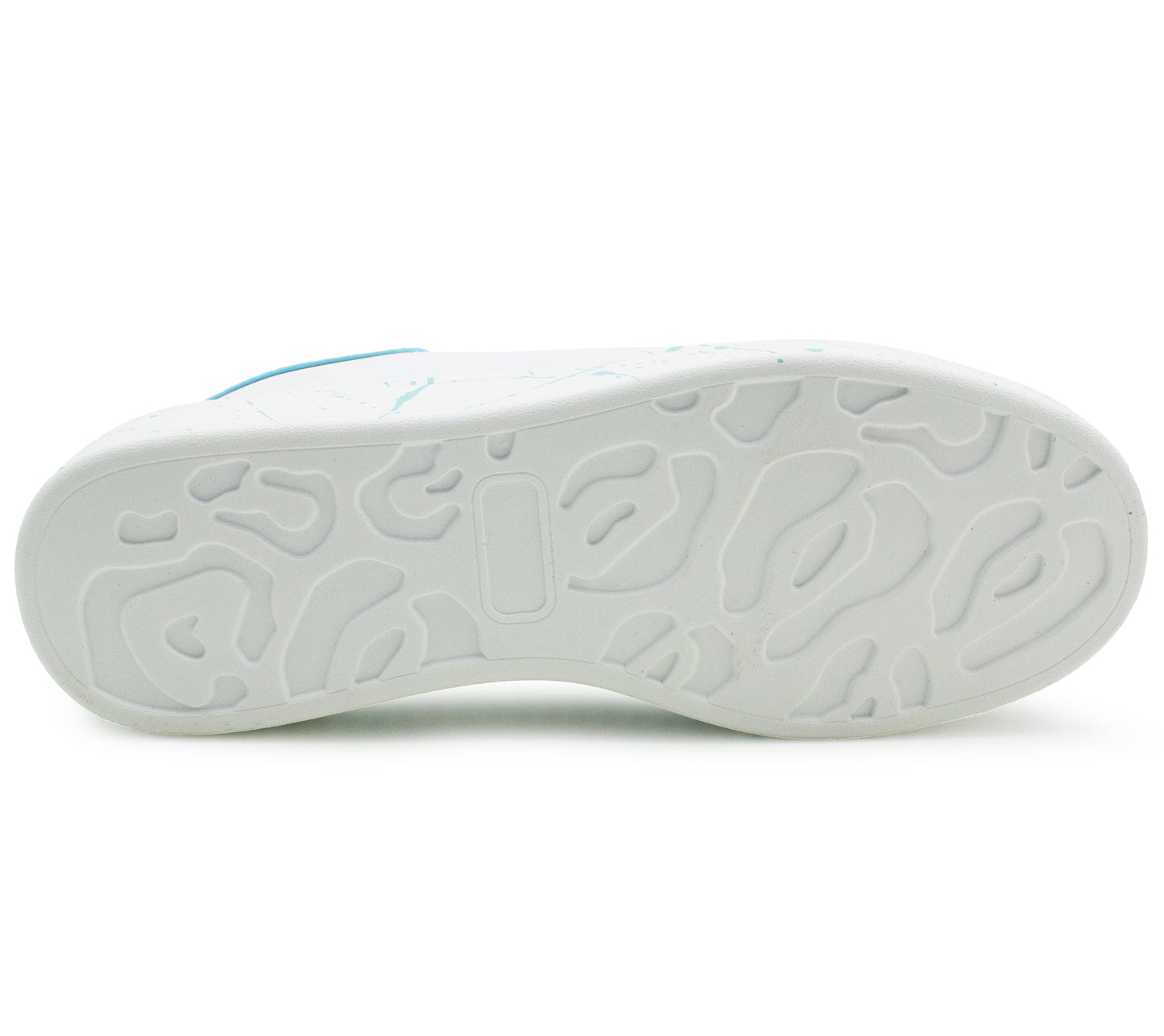 Womens Platform Trainers Ladies Lace Up Chunky Sole Casual Low Top Fashion Sneakers White Blue