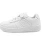 Kids Unisex Trainers White Youth Boys Girls Touch Fastening Sports PE Gym Sneakers School Shoes