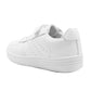 Kids Unisex Trainers White Youth Boys Girls Touch Fastening Sports PE Gym Sneakers School Shoes