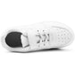Kids Unisex Trainers White Youth Boys Girls Touch Fastening Sports PE Gym Sneakers School Shoes