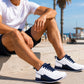 Men’s Lightweight Casual Trainers Breathable Lace Up Comfort Sneakers Walking Gym Running Sports Shoes