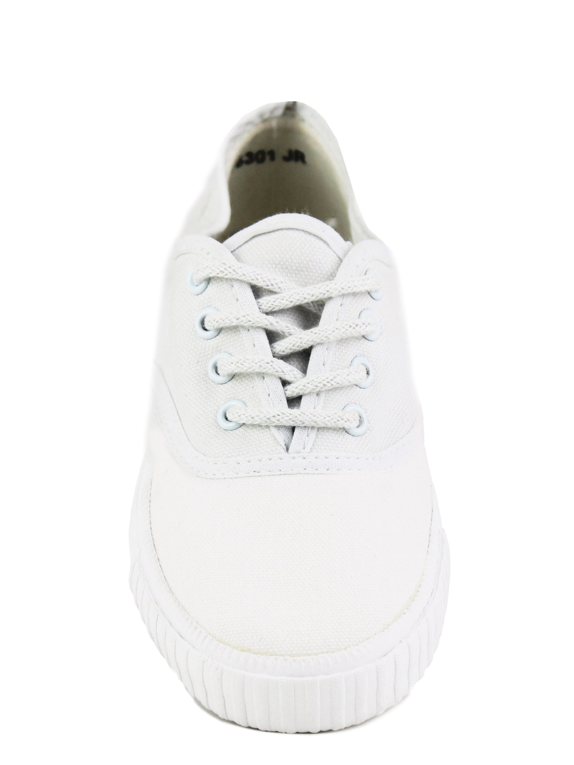 Adults Plimsolls Youth Size Unisex White Lace Up Canvas Pumps Sports Trainers Plimsolls White Dance Shoes