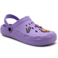 Girls Lightweight Clogs Kids Adjustable Garden EVA Glitter Charm Slippers Slip On Beach Sandals Water Shoes Leisure Pool Slides