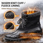 Women’s Waterproof Duck Boots Winter Ankle Boots Ladies Warm Lined Faux Fur Garden Outdoor Rain Boot