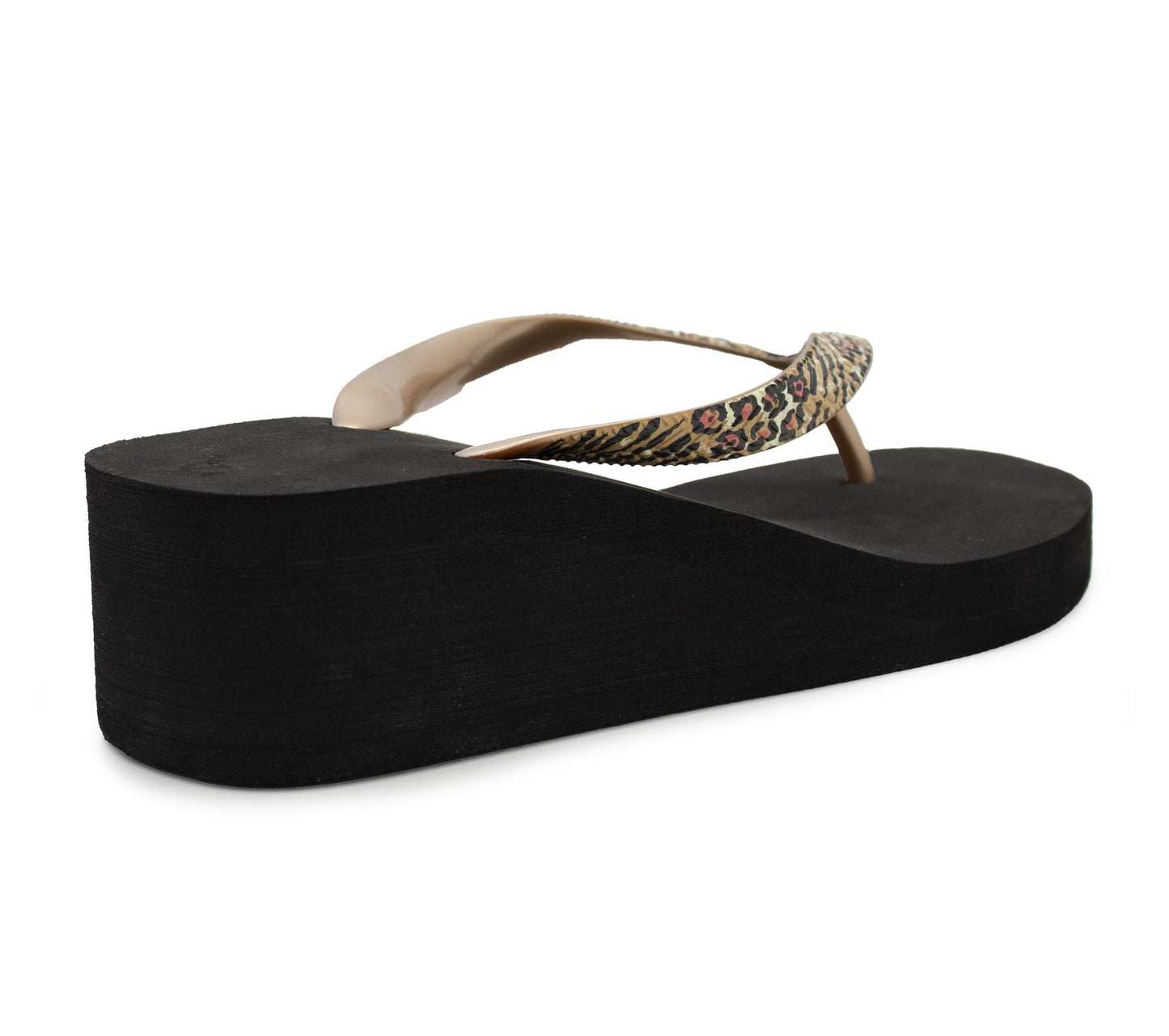 Womens Wedge Flip Flops Ladies Slip On Toe Post Platform Sandals Summer Fashion Wedge Heel Thong Strap Slides