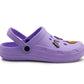 Girls Lightweight Clogs Kids Adjustable Garden EVA Glitter Charm Slippers Slip On Beach Sandals Water Shoes Leisure Pool Slides