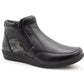 Womens Leather Boots Ladies Zip Up Smart Office Casual Ankle Boots