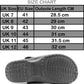 Mens Lightweight Black EVA Clogs Breathable Slip On Garden Beach Hospital Nurse Kitchen Water Shoes Mules Sandals