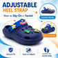 Boys Lightweight Clogs Kids Adjustable Garden EVA Slippers Slip On Beach Sandals Water Shoes Leisure Pool Slides