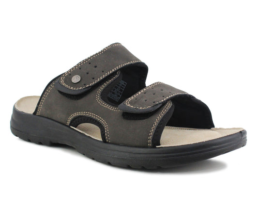LIVERGY Twin Touch Strap Sports Sandals in Brown