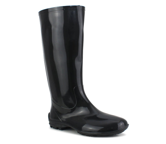 B607670 AFRICA Womens PVC Wellington Boots in Black