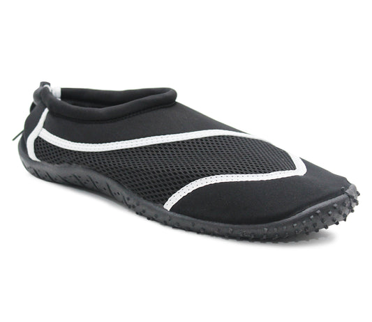 B474563 Mens Breathable Water Aqua Wetshoes in Black