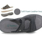 LIVERGY Twin Touch Strap Sports Sandals in Black