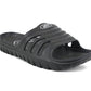 OCEAN Mens Lightweight EVA Sliders in Black/Black