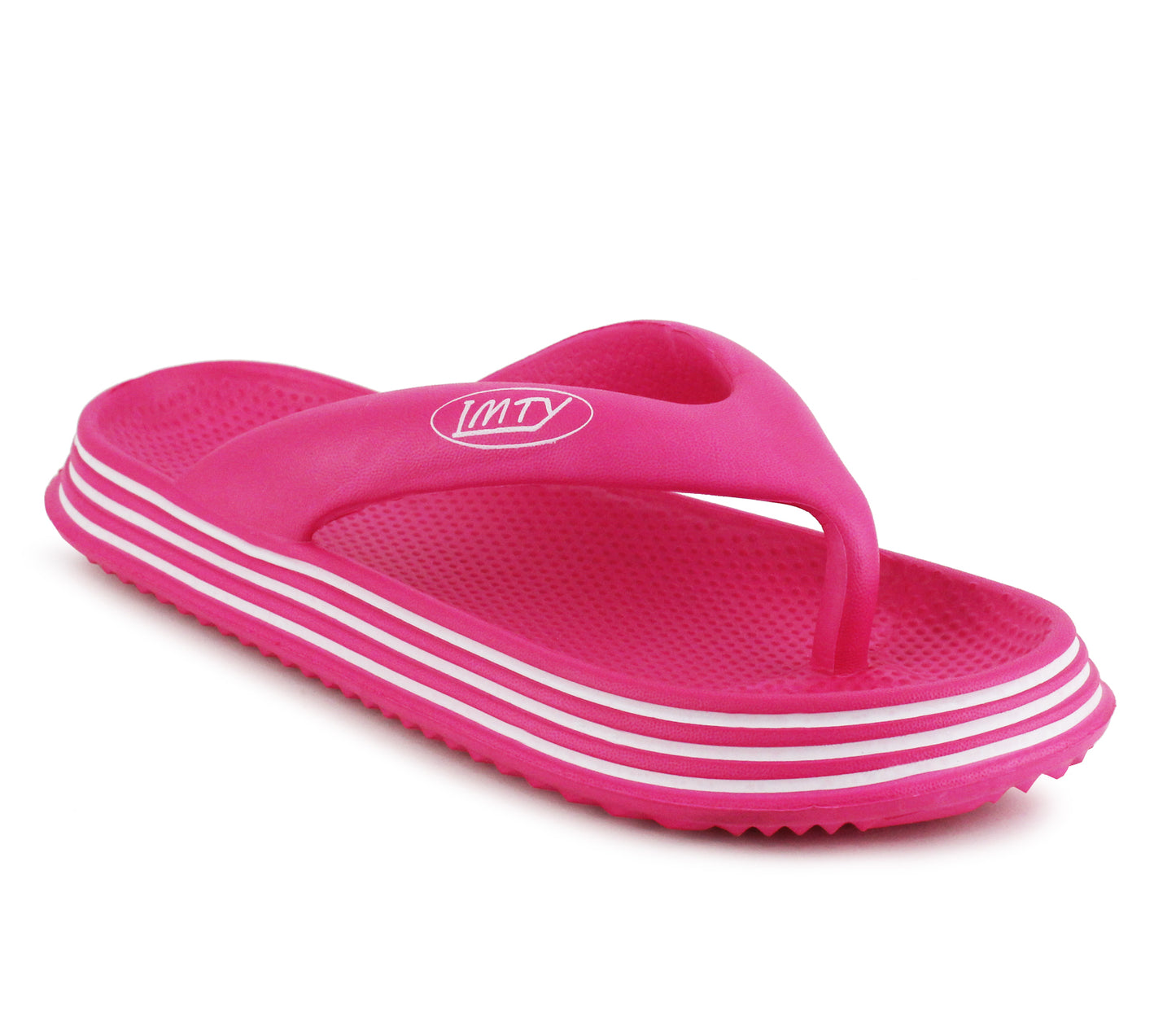 RIVER Womens EVA Slide Flip Flops in Fuchsia