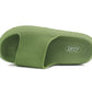 LUKE- Womens Lightweight Chunky Sliders in Green